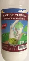 Mängden socker i Lait de chevre pasteurisé