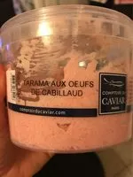 Mängden socker i Tarama aux oeufs de cabillaud