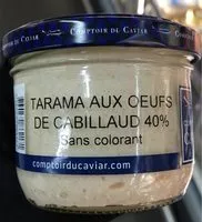 Mängden socker i Tarama aux oeufs de cabillaud