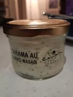 Mängden socker i Tarama au tobiko wasabi