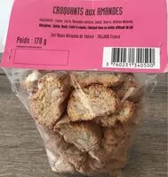 Mängden socker i Croquants aux amandes