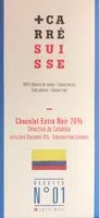 Mängden socker i Chocolat Extra noir 70 %