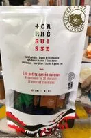 Mängden socker i Les petits carrés suisses