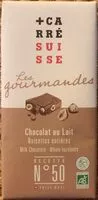 Mängden socker i Les Gourmandes - Chocolat au Lait - Noisettes entieres