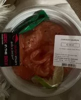 Mängden socker i Chirashi saumon