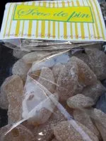 Mängden socker i Bonbons au miel et seve de pin