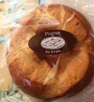 Mängden socker i Pogne au levain