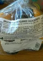 Mängden socker i Briochette à tête fourrée cacao noisette