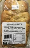 Mängden socker i Brioche Nanterre