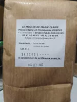 Mängden socker i Farine de blé complète T110