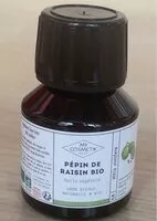 Mängden socker i Huile pepin de raison bio