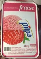 Mängden socker i Glace pilpa fraise