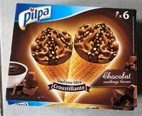 Mängden socker i Gaufrette Garnie Glacée au chocolat