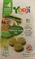 Mängden socker i Purée de haricots verts bio surgelée lisse - Dès 4 mois