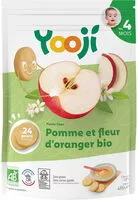 Mängden socker i Purée surgelée de pomme et fleur d'oranger bio lisse pour bébé dès 4 mois