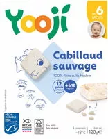 Mängden socker i Hachés de cabillaud sauvage cuit et surgelé pour bébé dès 6 mois