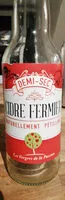 Mängden socker i cidre fermier demi sec