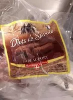 Mängden socker i Diots de Savoie