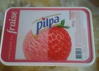 Mängden socker i Crème glacée à la fraise
