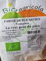 Mängden socker i Farine de Blé ancien complète