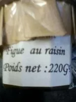 Mängden socker i Confiture de figue au raisin