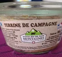 Mängden socker i Terrine de campagne