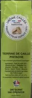 Mängden socker i Terrine de Caille Pistavhe