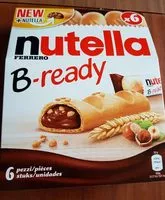 Mängden socker i Nutella B-Ready
