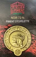 Mängden socker i Chocolat noir 72% au piment d'espelette