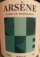 Mängden socker i Cidre Arsene