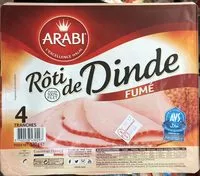 Mängden socker i Rôti de dinde fumé