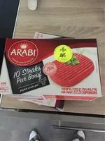 Mängden socker i Steaks pur boeuf