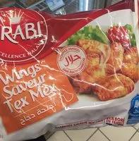 Mängden socker i Wings saveur tex mex