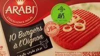 Mängden socker i Burger a l'oignon