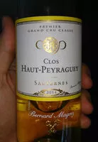 Mängden socker i Clos Haut-Peyraguey