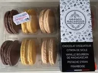 Mängden socker i 10 grands macarons pâtissiers