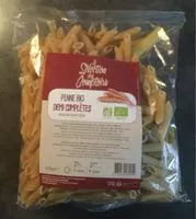 Mängden socker i Penne bio demi complètes