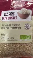 Mängden socker i Riz rond demi-complet