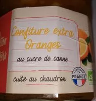 Mängden socker i Confiture extra d'oranges