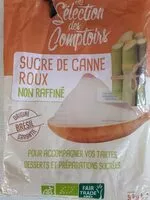 Mängden socker i Sucre de canne roux non raffiné