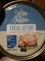 Mängden socker i Thon à l'huile d'olive