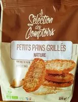 Mängden socker i Petits Pains Grillés nature