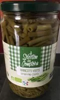 Mängden socker i Haricots verts