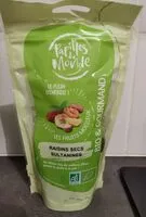 Mängden socker i Raisins secs sultanines