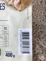 Mängden socker i grandes galettes au ble noir