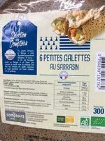Mängden socker i 6 petites galettes au sarrasin