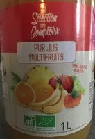 Mängden socker i Pur jus multifruits