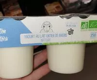 Mängden socker i Yaourt au lait entier de brebis