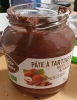 Mängden socker i Pâte à tartiner Noisettes et Cacao