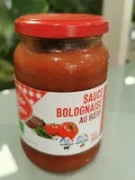 Mängden socker i Sauce bolognaise au boeuf